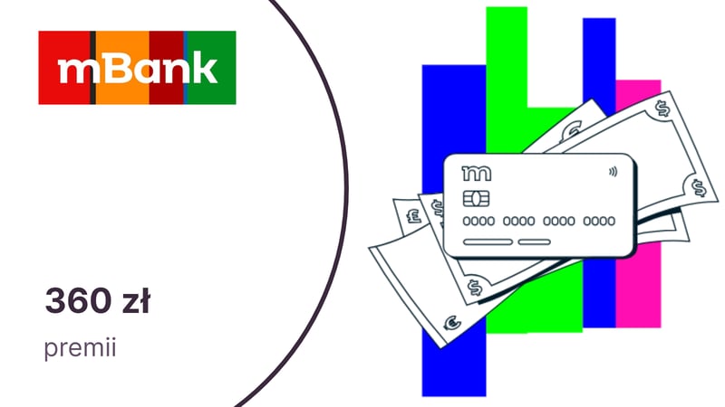 360 zł dla nastolatków (13-17 l.) z eKontem możliwości w mBanku