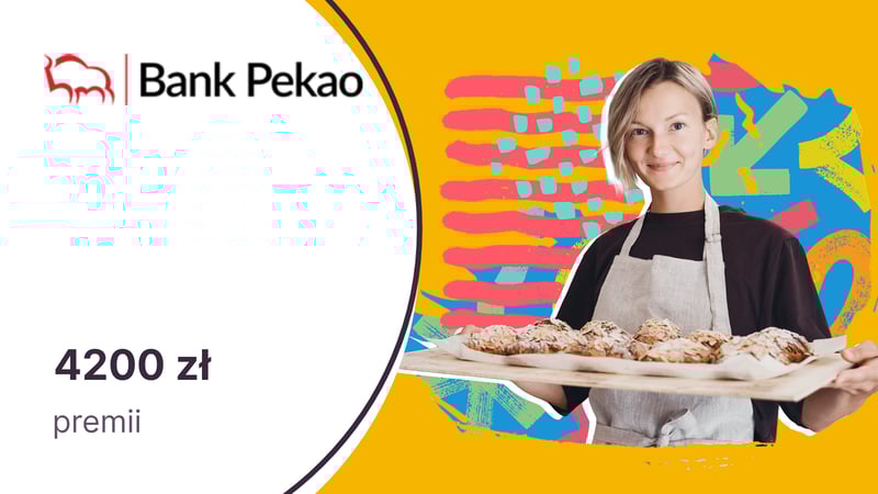Nawet 4200 zł premii za Konto Biznes z Żubrem w Banku Pekao SA