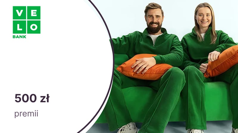 500 zł premii dla posiadaczy karty Mastercard za wykupienie ubezpieczenia emerytalnego za pośrednictwem Velobanku