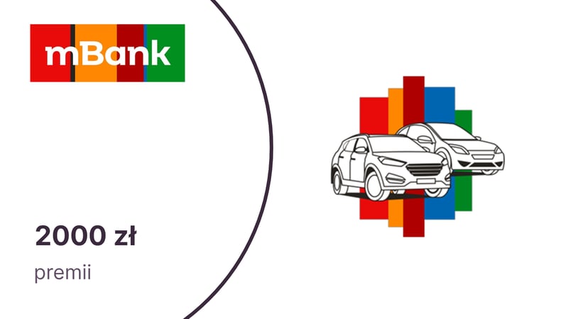 2000 zł premii gotówkowej za skorzystanie z leasingu z pomocą mBanku