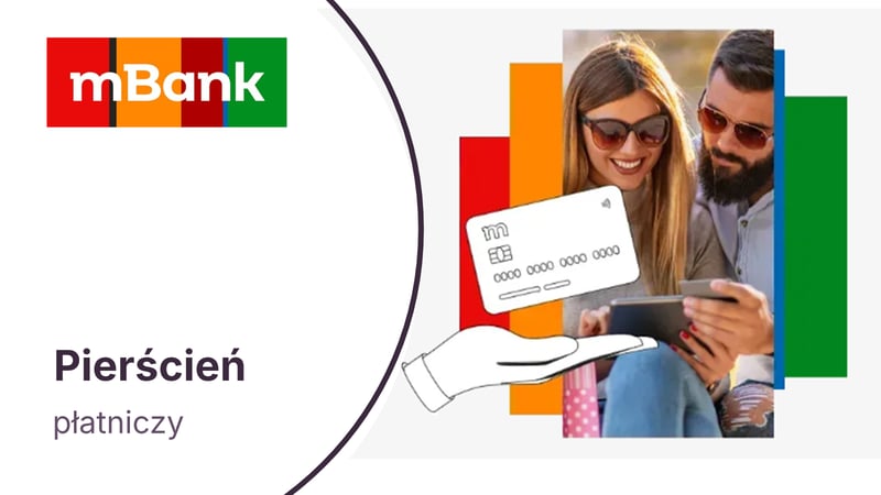 Pierścień płatniczy Mastercard za awanansowanie konta osobistego na mKonto Intensive  w mBanku