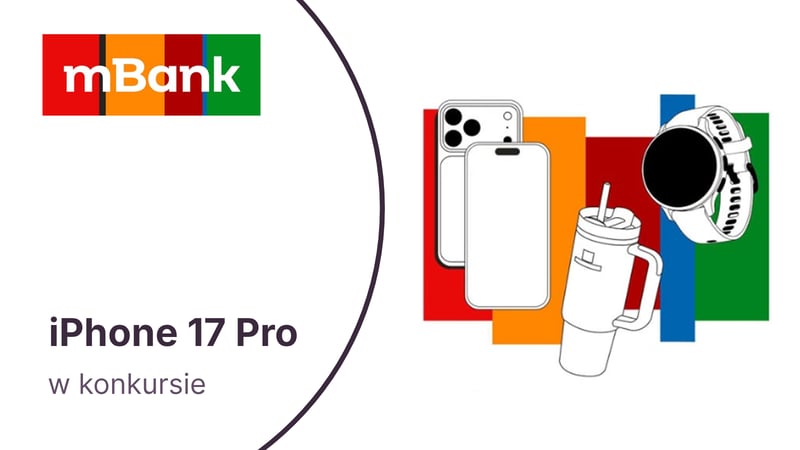 iPhone 17 Pro w facebookowym konkursie mBanku