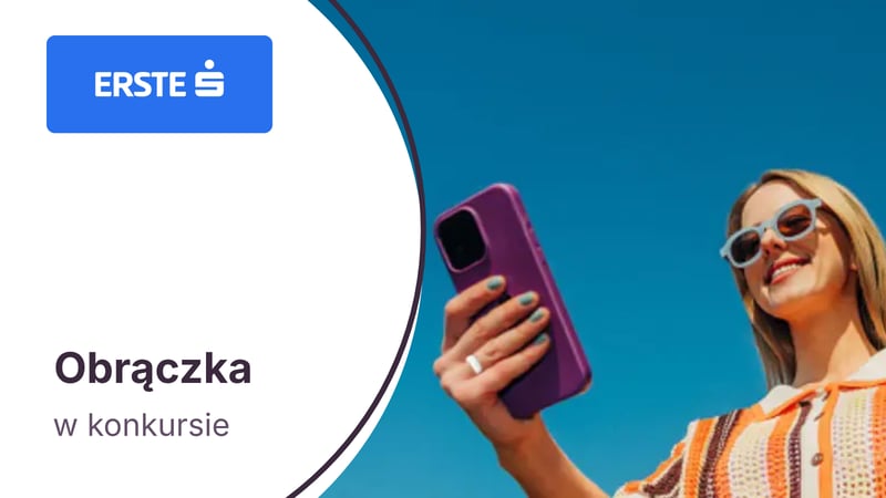 Obrączka płatnicza w konkursie dla klientów Erste Bank Polska
