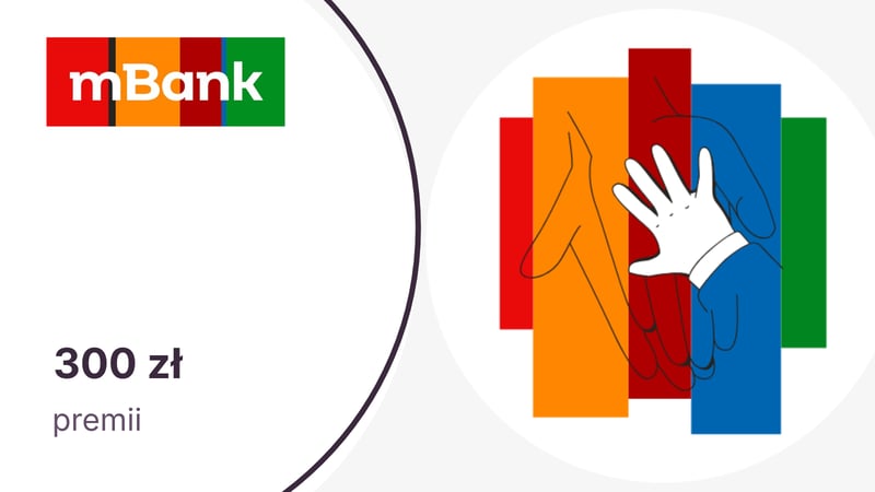 300 zł za otwarcie dziecku (6-12 l.) eKonta Junior w mBanku