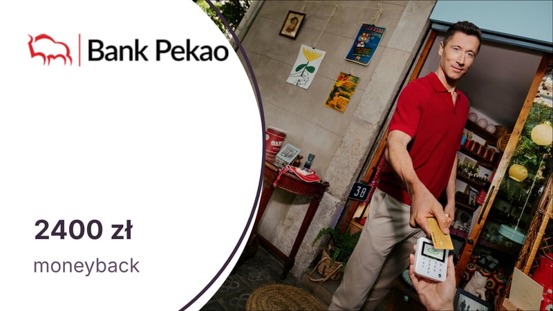 Do 2400 zł moneyback na wydatki związane z podróżami dla zaproszonych klientów Banku Pekao