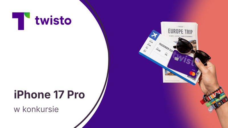 iPhone 17 Pro Max w konkursie "Lato w kolorze Twisto" zorganizowanym przez Twisto